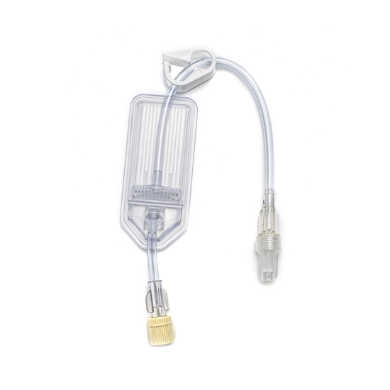 IV Extension Set 02 Micron Filter OnOff Clamp LuerLock Latexfree DEHPfree 8 FlowStop Cap Each