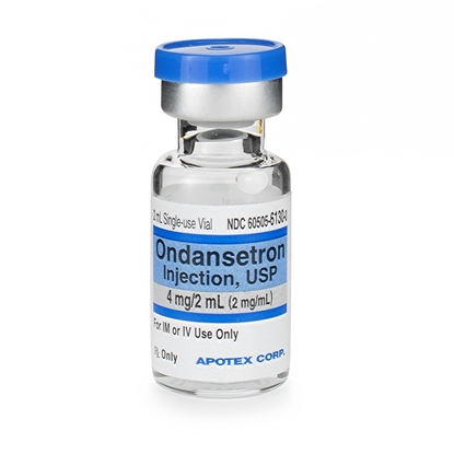 Ondansetron Injection 2 mg/mL, Single Dose Vial 2 mL, Each