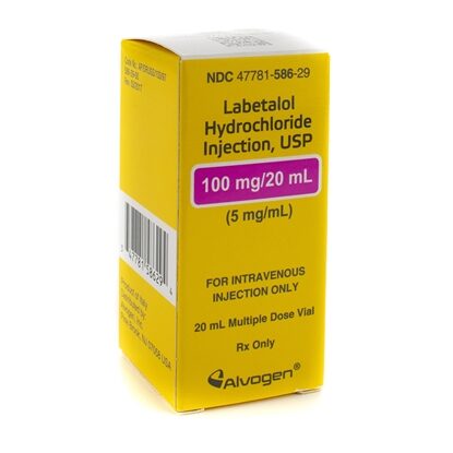 Labetalol HCl Injection 5 mg/mL, Multiple Dose Vial 20 mL, Each