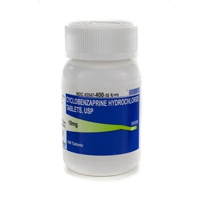 Cyclobenzaprine HCl 10 mg Tablets, 100 Count