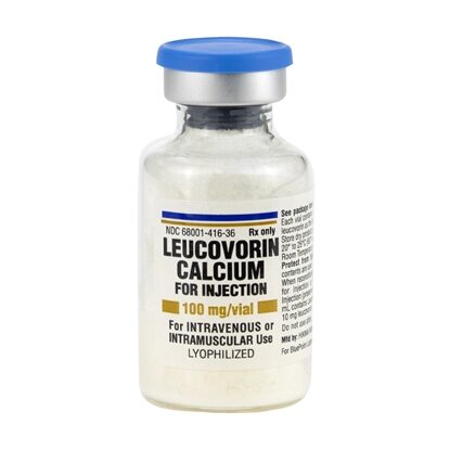 Leucovorin Injection 100 mg/Vial, Single Dose Vial 10 mL, Each