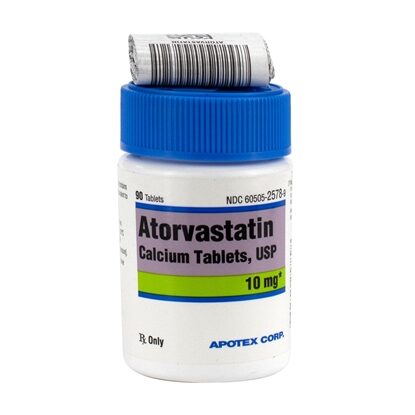 Atorvastatin Calcium 10 mg Tablets, 90 Count