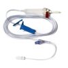 IV Set Basic Vented Spike 20 dropsmL Swanlock NeedleFree Injection Site LuerLock 84 50Case