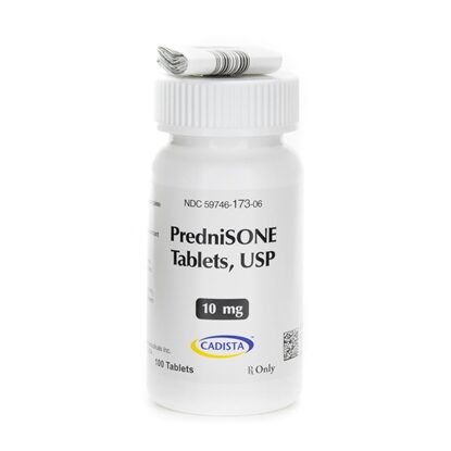 Prednisone 10 mg Tablets, 100 Count