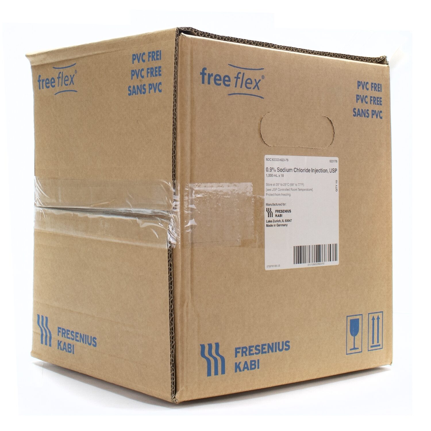 09 Sodium Chloride Iv Solution Injection Freeflex® Bag Latexpvcdeph Free Case Mcguff 8897