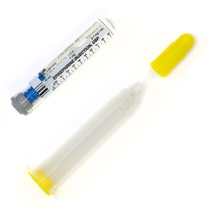 Epinephrine Injection 0.1 mg/mL, Prefilled Syringe 10 mL, 10/Box