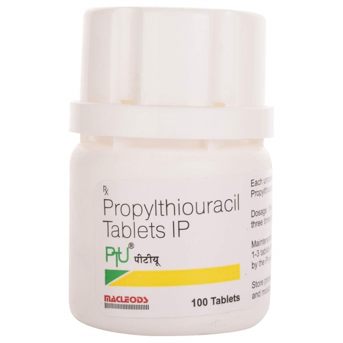 Propylthiouracil, 50mg, 100 Tablets/Bottle McGuff