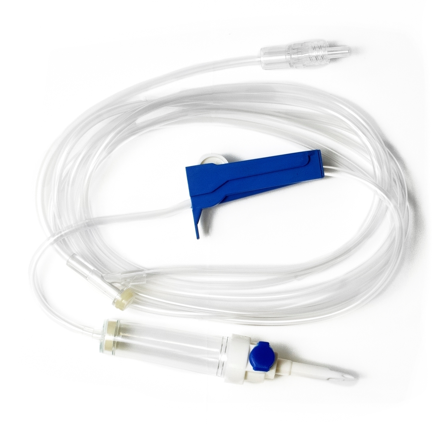 IV Administration Set, 15 Micron Filter, 20 drops/mL, 1 Y-Site,  SwiveLuer-Lock, Latex-free, DEHP-free, 92, Universal Spike