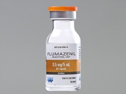 Flumazenil Injection 0.1 mg/mL, Multiple Dose Vial 5 mL, 10/Tray