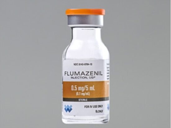 Flumazenil 0.1mgmL MDV 5mL 10 VialsTray