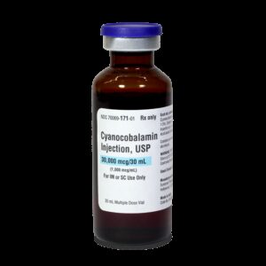 Cyanocobalamin (B12) Injection 1000 Mcg/mL, Multiple Dose Vial 30 ML ...