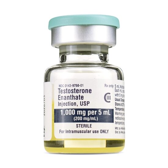 Testosterone Enanthate 200mgmL MDV 5mL Vial