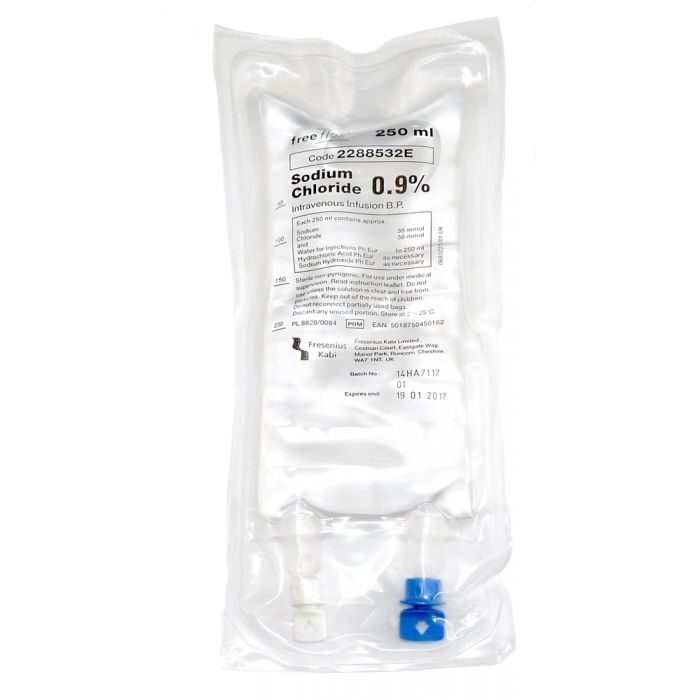 09 Sodium Chloride Iv Solution Injection Freeflex® Bag Latexpvcdeph Free Case Mcguff 6930