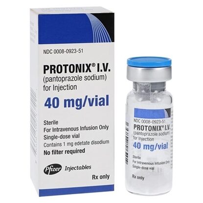 Protonix® IV Pantoprazole Sodium Injection 40 mg/Vial, Single Dose Vial 10 mL, 10/Tray