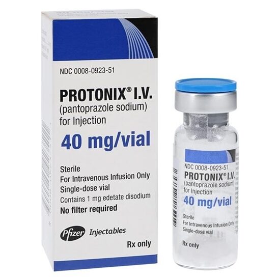 Protonix® IV Pantoprazole Sodium Injection 40 Mg/Vial, Single Dose Vial ...