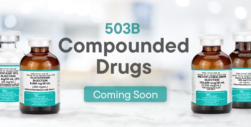 503B Compounded Drugs Currently in Development at McGuff Outsourcing Solutions (MOS)