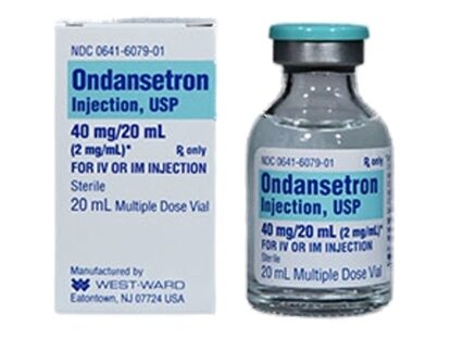 Ondansetron Injection 2 mg/mL, Multiple Dose Vial 20 mL, Each