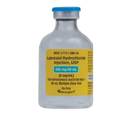 Labetalol HCl 200 mg/Vial, Multiple Dose Vial 40mL