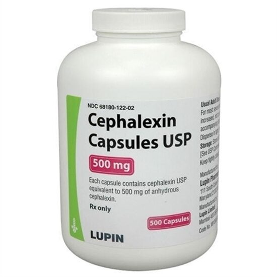 Cephalexin 500mg 500 CapsulesBottle