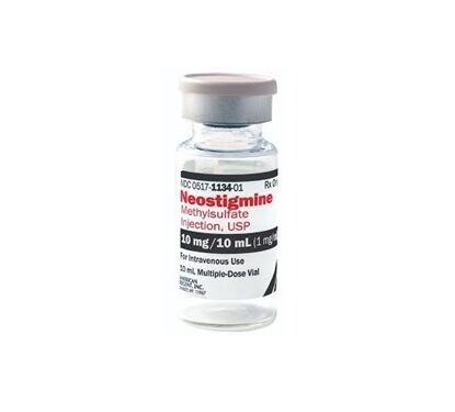 Neostigmine Methylsulfate Injection 1 mg/mL, Multiple Dose Vial 10 mL, 5/Tray