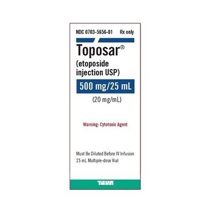 Toposar® Etoposide 20 mg/mL, Multiple Dose Vial 25mL, Each