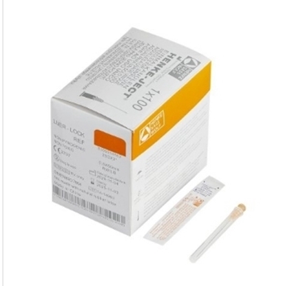 HSW 25G x 2" Sterile Disposable Needles 100/Box
