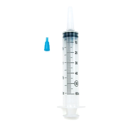 60cc Syringe, Catheter Tip for Irrigation, Sterile, Sterile, 50/Box