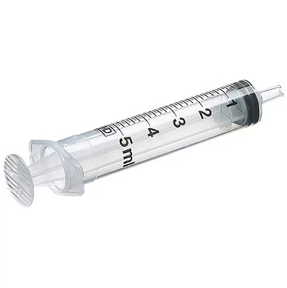 5cc Syringe, Luer Slip, No Needle, Sterile, 125/Box