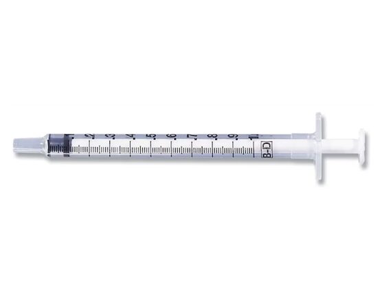 1cc Tuberculin Syringe Luer Slip No Needle Sterile 200Box