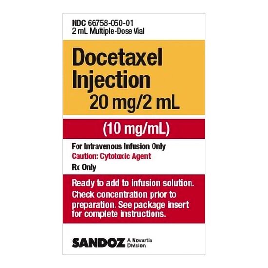 Docetaxel  20mgvial  MDV 2mL Vial