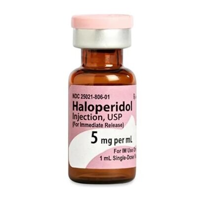 Haloperidol Injection 5 mg/mL, Single Dose Vial 1 mL, 10/Tray