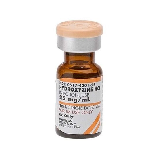 Hydroxyzine HCl 25 mgmL Single Dose Vial 1 mL 25tray