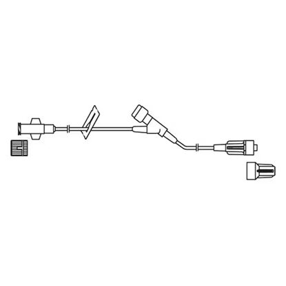 Codan® IV Extension Set, Mini Bore 8" Tubing With 1 Y-Port, 50/Case