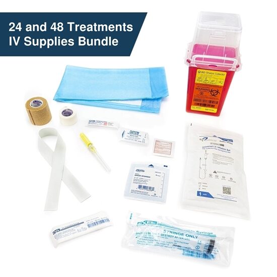 IV Therapy Treatment Supplies Kit