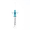 Introcan Safety Peripheral IV Catheter 22 G x 1 Blue Winged Hub With Passive Safety Clip 50Box