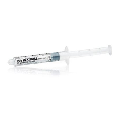 Infant 25% Dextrose Injection, Prefilled Syringe 10 mL, Each