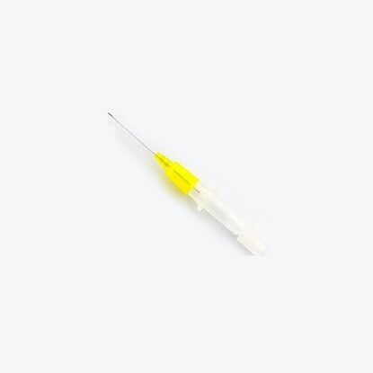 Jelco® Peripheral IV Catheter, 24G x 3/4" Yellow Straight Hub, 50/Box