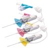 BD Nexiva Closed IV Catheter 202224 G Winged Hub with Dual Port and Passive NeedleShielding