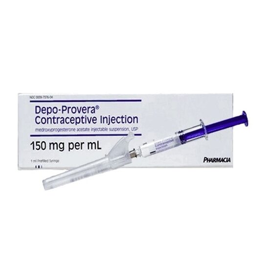 DepoProvera Contraceptive Injection 150 mgmL Prefilled Syringe 1 mL Each