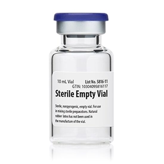 VIAL EMPTY STERILE VL 10X10 ML