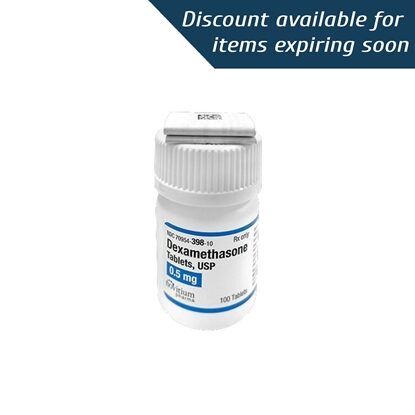 Dexamethasone, 0.5mg, 100 Tablets/Bottle