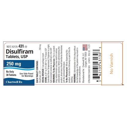 DISULFIRAM 250 MG TAB 30