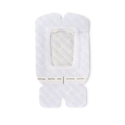 Sorbaview Transparent IV Dressing, 3"x5",  Notched,  Each