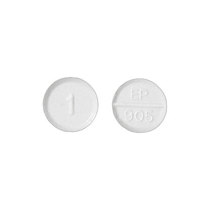 Lorazepam [C-IV], 1mg, 100 Tablets/Bottle