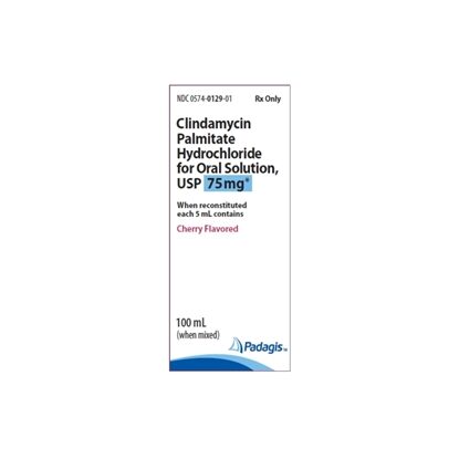 Clindamycin Palmitate Hydrochloride 75 mg/5 mL Oral Solution, Each