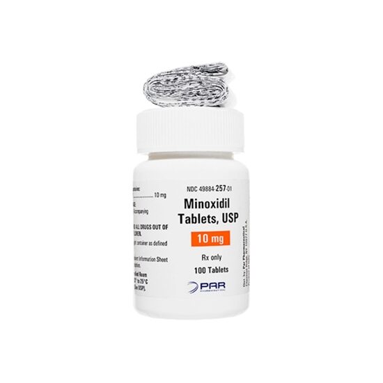 Minoxidil 10 mg Tablets 100 Count