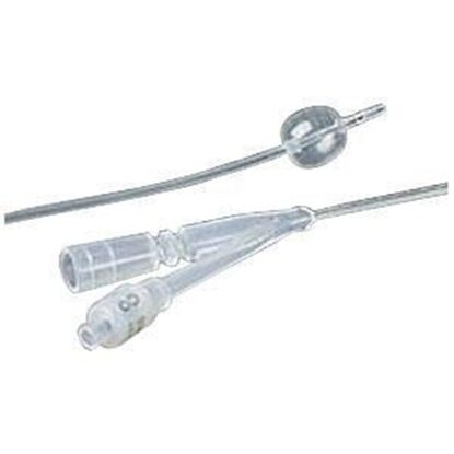 Catheter, Urethral, 2-Way Foley, Standard Tip, 5cc Balloon, 14 French, Silicone, Bardex®, Each