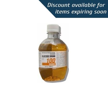 Glucose Tolerance Test, 100gm 10 ounce, Orange, Each