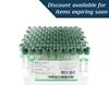 Vacutainer Blood Collection Tube with Sodium Heparin Green 10 mL 100Package