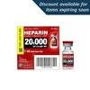 Heparin Sodium Injection 20000 UmL Multiple Dose Vial 1 mL 25Tray